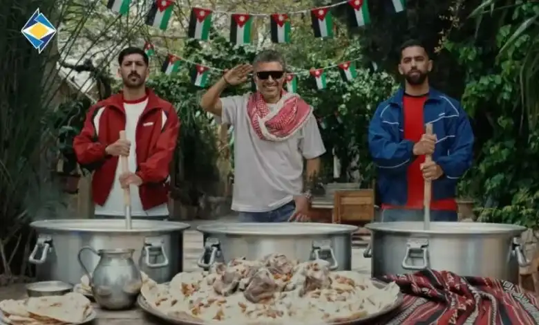 المنتخب الأردني, أغنية هينا جينا, عمر العبداللات