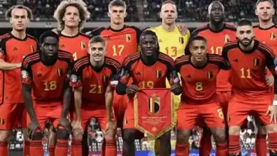 قائمة بلجيكا, كأس العالم, منتخب بلجيكا
