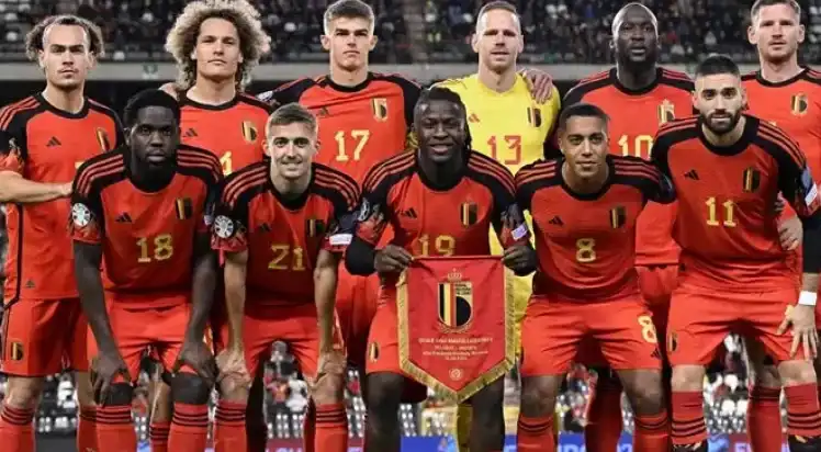 قائمة بلجيكا, كأس العالم, منتخب بلجيكا