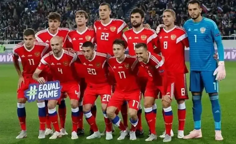 وصول منتخب روسيا