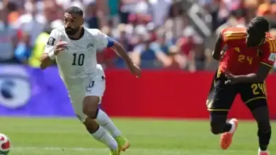 تعادل مصر وبلجيكا