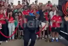 رقص ظابط أمريكي