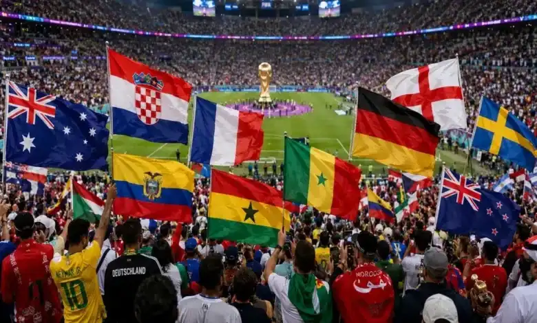 هل تستطيع التفريق بينها؟ سر تشابه أعلام غالبية منتخبات كأس العالم