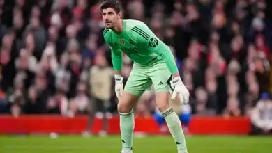 كورتوا مصر بلجيكا كأس العالم