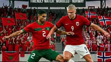 موعد مباراة المغرب والنرويج