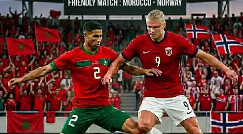 موعد مباراة المغرب والنرويج