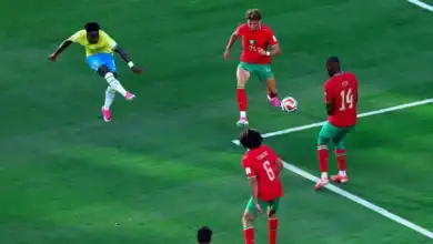 تعادل المغرب مع البرازيل