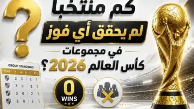 كم منتخبًا لم يحقق أي فوز في مجموعات كأس العالم 2026؟