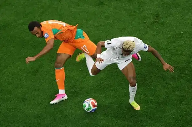 النرويج كوت ديفوار, كأس العالم 2026, نتيجة الشوط الأول
