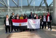 الأولمبياد الخاص المصري, الألعاب الإقليمية سوسة, مطار القاهرة