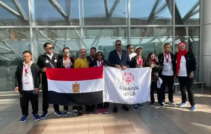 الأولمبياد الخاص المصري, الألعاب الإقليمية سوسة, مطار القاهرة