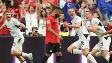 مصر ونيوزيلندا, كأس العالم, نتيجة الشوط الأول