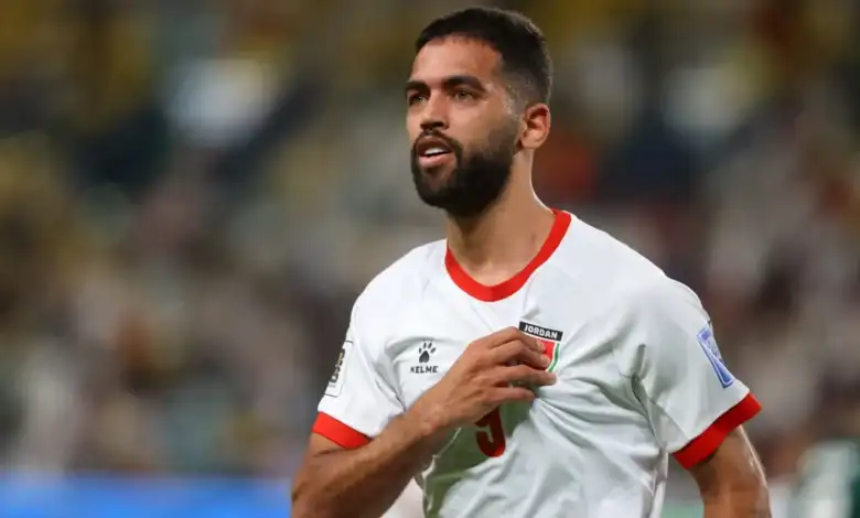 علي علوان, مهاجم الأهلي, منتخب الأردن