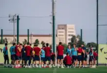 مباراة برشلونة وبرمنجهام سيتي, حمزة عبدالكريم, استعدادات برشلونة