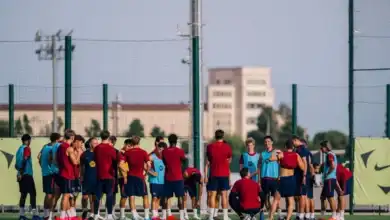 مباراة برشلونة وبرمنجهام سيتي, حمزة عبدالكريم, استعدادات برشلونة