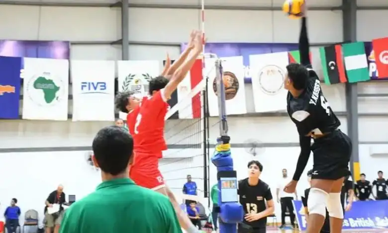 الكرة الطائرة, منتخب مصر للناشئين, بطولة أفريقيا