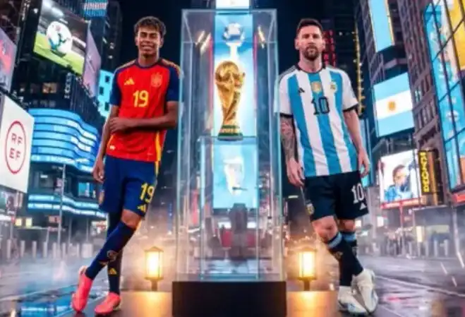 نهائي كأس العالم, الأرجنتين وإسبانيا, نتيجة الشوط الأول