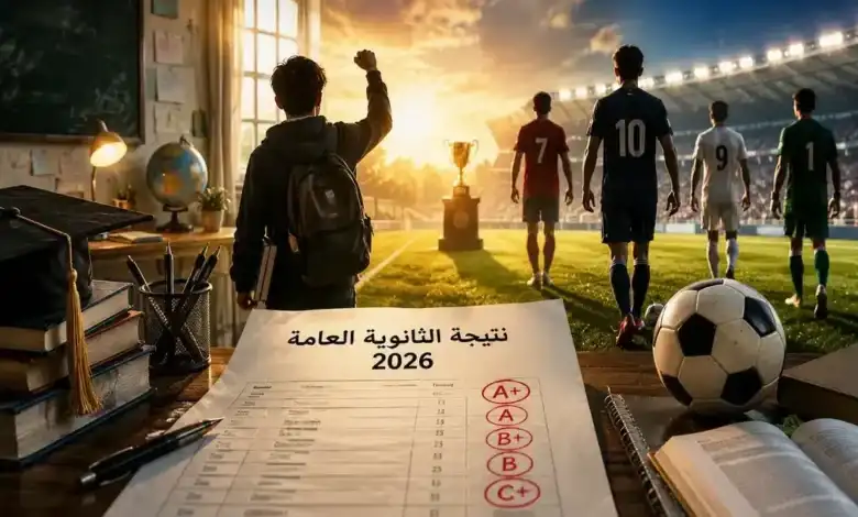 درجات نجوم كرة القدم في الثانوية العامة.. النجاح له طرق متعددة