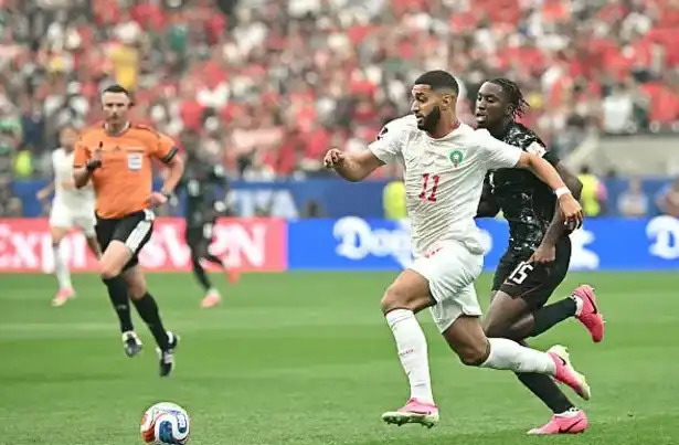 مباراة المغرب وكندا, كأس العالم, نتيجة الشوط الأول