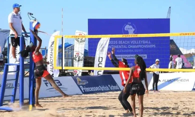 الكرة الطائرة الشاطئية, منتخب مصر, بطولة أفريقيا