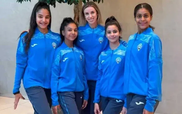 المنتخب الكويتي للجمباز الإيقاعي, معسكر تدريبي جورجيا, بطولة غرب آسيا