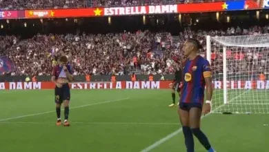 برشلونة والأهلي, كأس خوان جامبر, نتيجة الشوط الأول