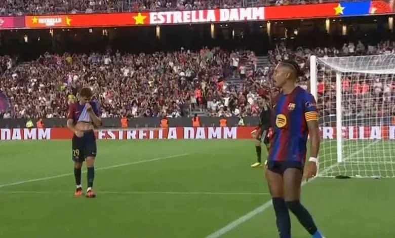 برشلونة والأهلي, كأس خوان جامبر, نتيجة الشوط الأول