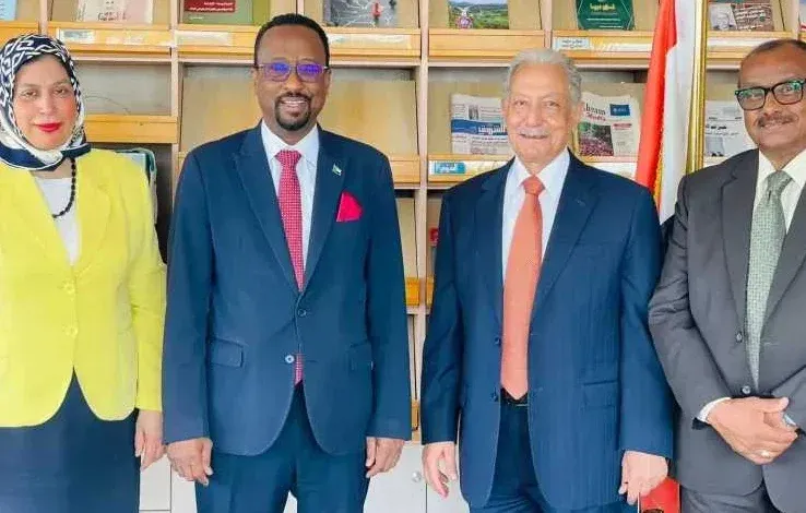 العلاقات المصرية السودانية, وزير الثقافة السوداني, المجلس المصري للشئون الخارجية