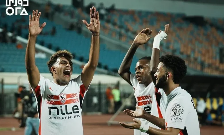 الدوري المصري, فوز الزمالك, ترتيب الدوري